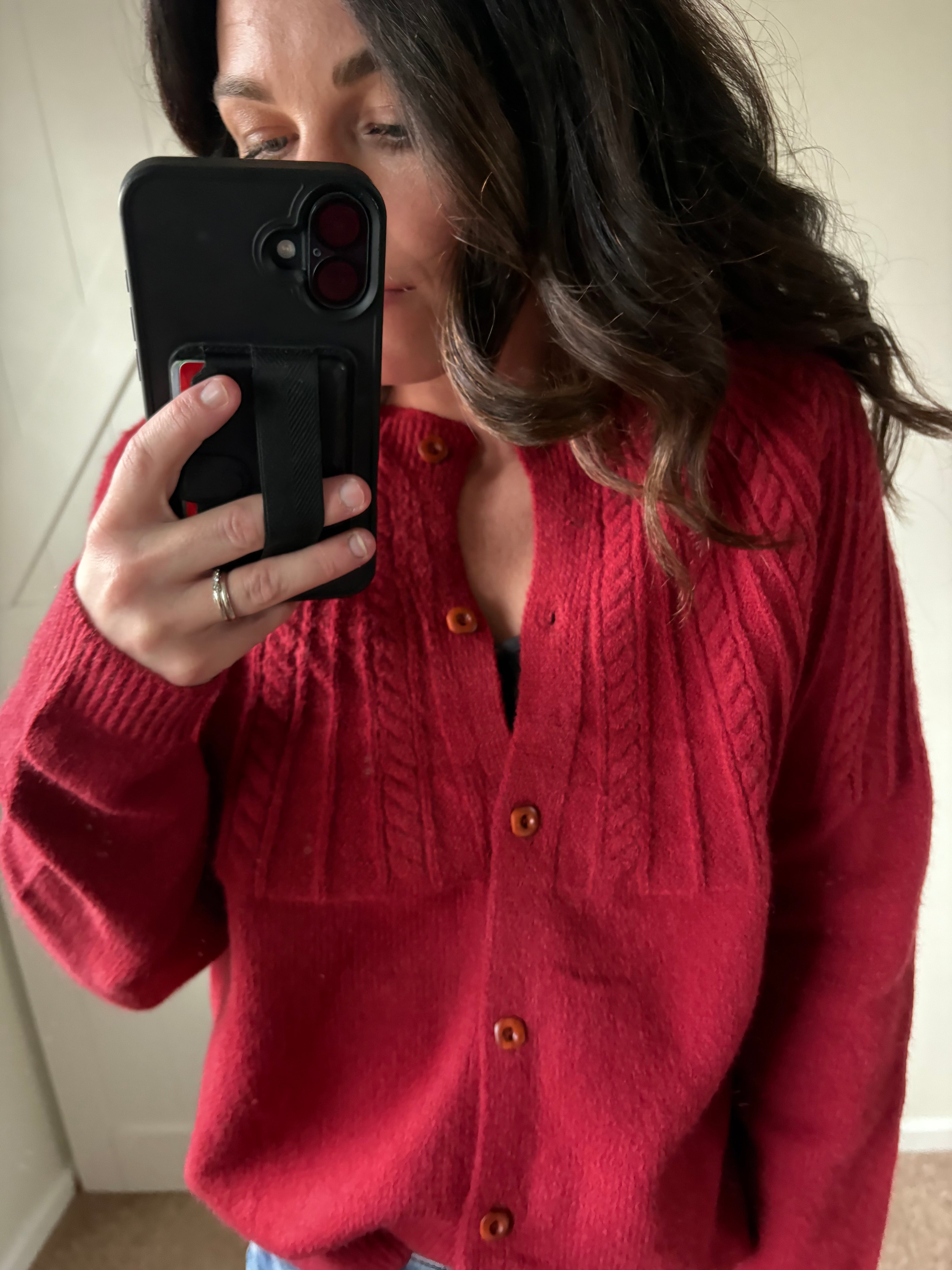 Falling For You Cable Cardigan PREORDER