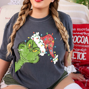 Hello Grinchy Tee/Crewneck