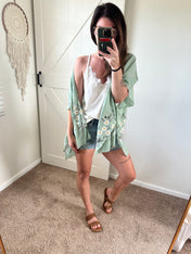 Dazed Daisy Kimono