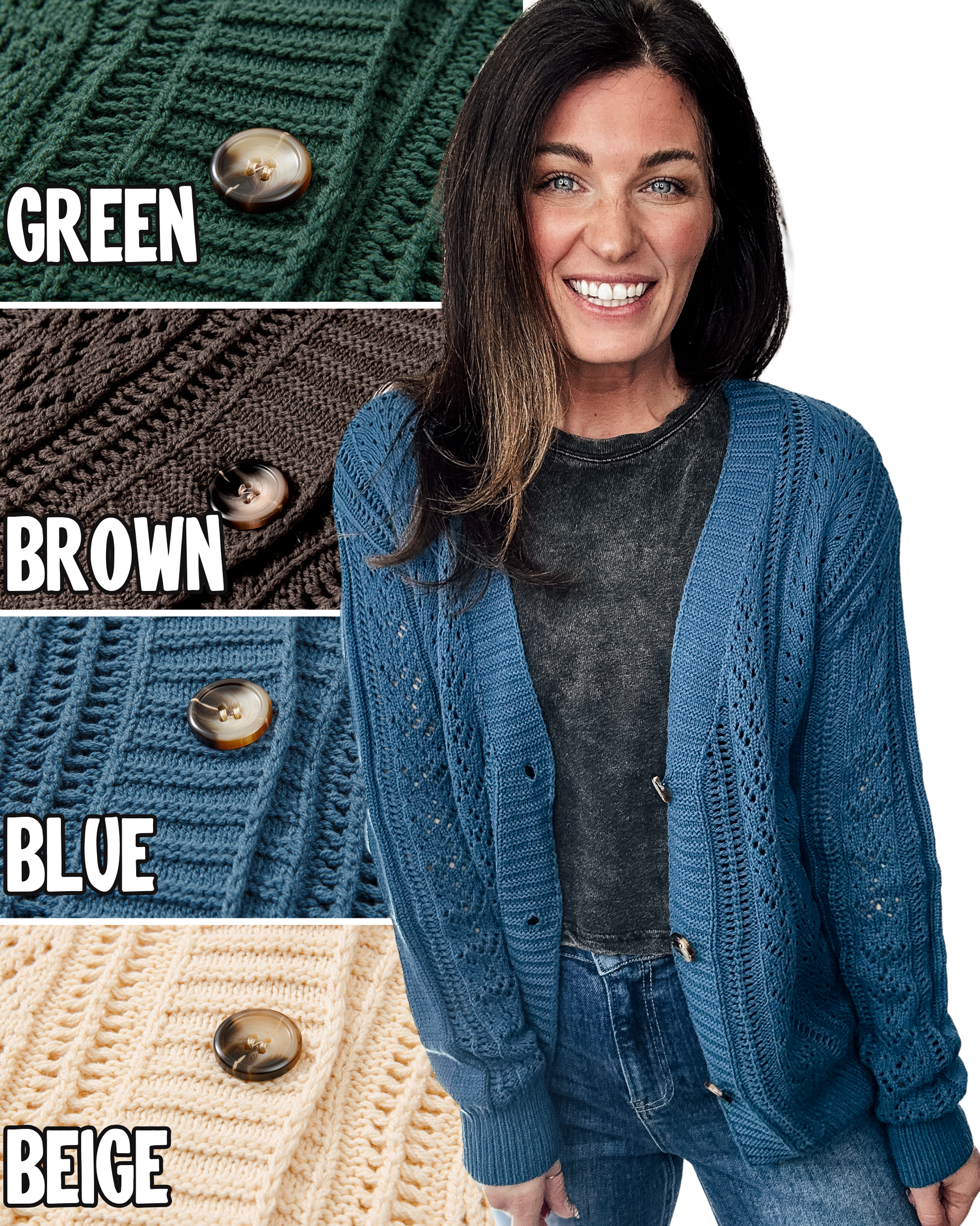 Alpine Air Knit Cardigan - PREORDER