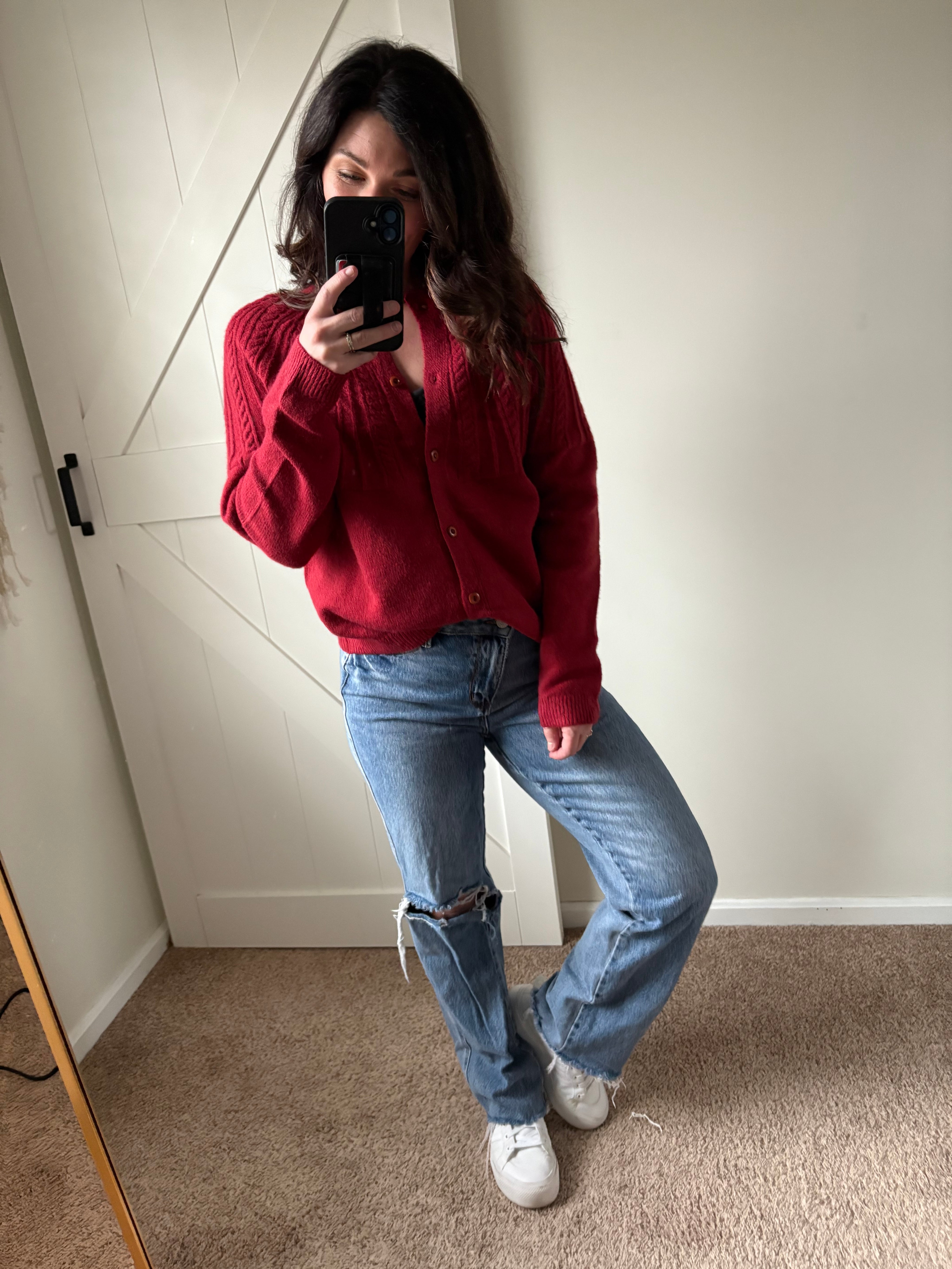 Falling For You Cable Cardigan PREORDER