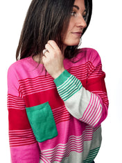 Peppermint Pop Sweater - PREORDER