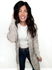 Soft Serenity Button Cardigan - PREORDER