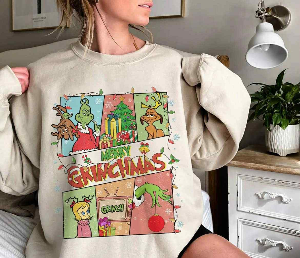 Merry Grinchmas Tee/Crewneck