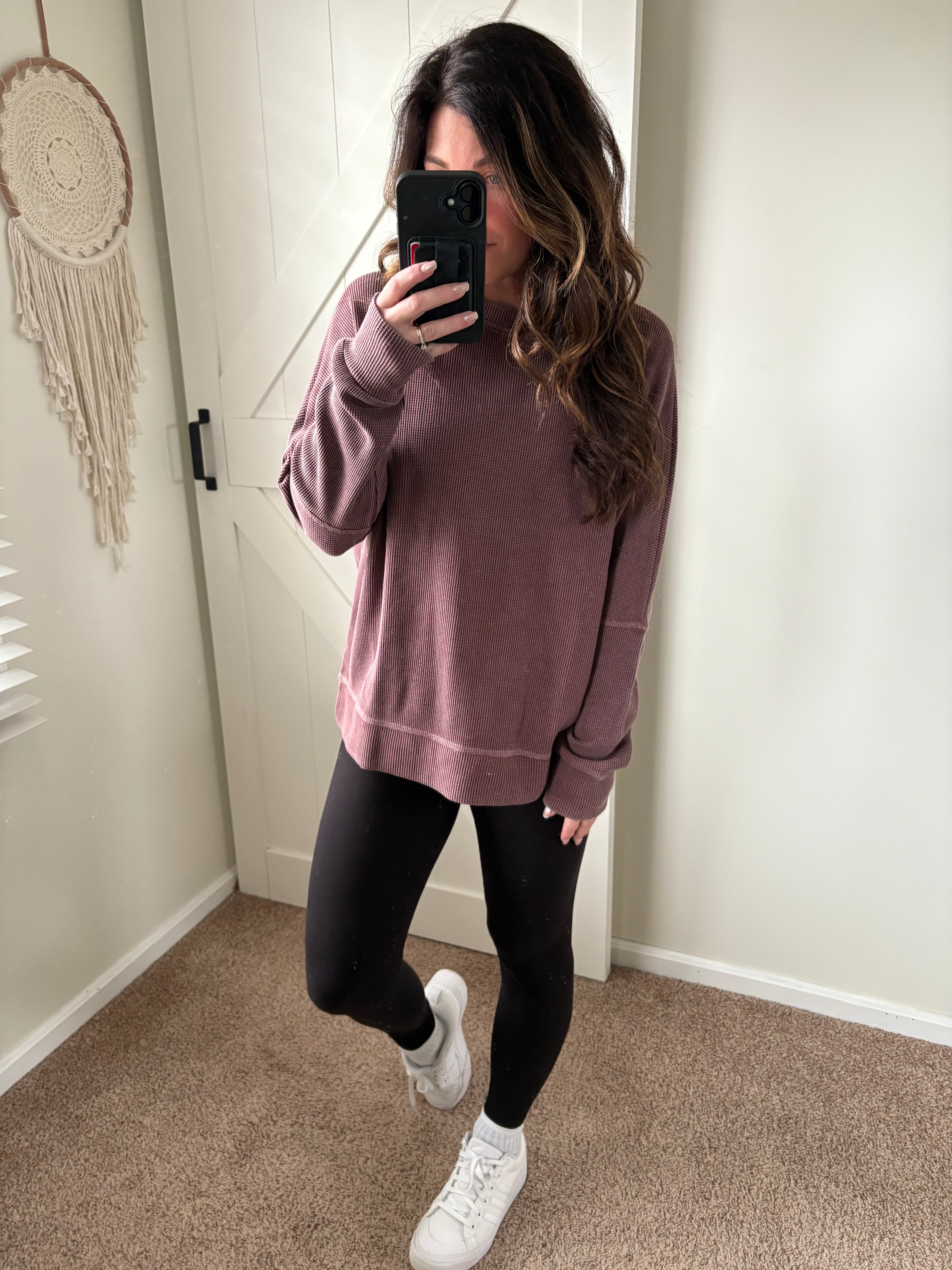 Waffle Worn-In Pullover PREORDER