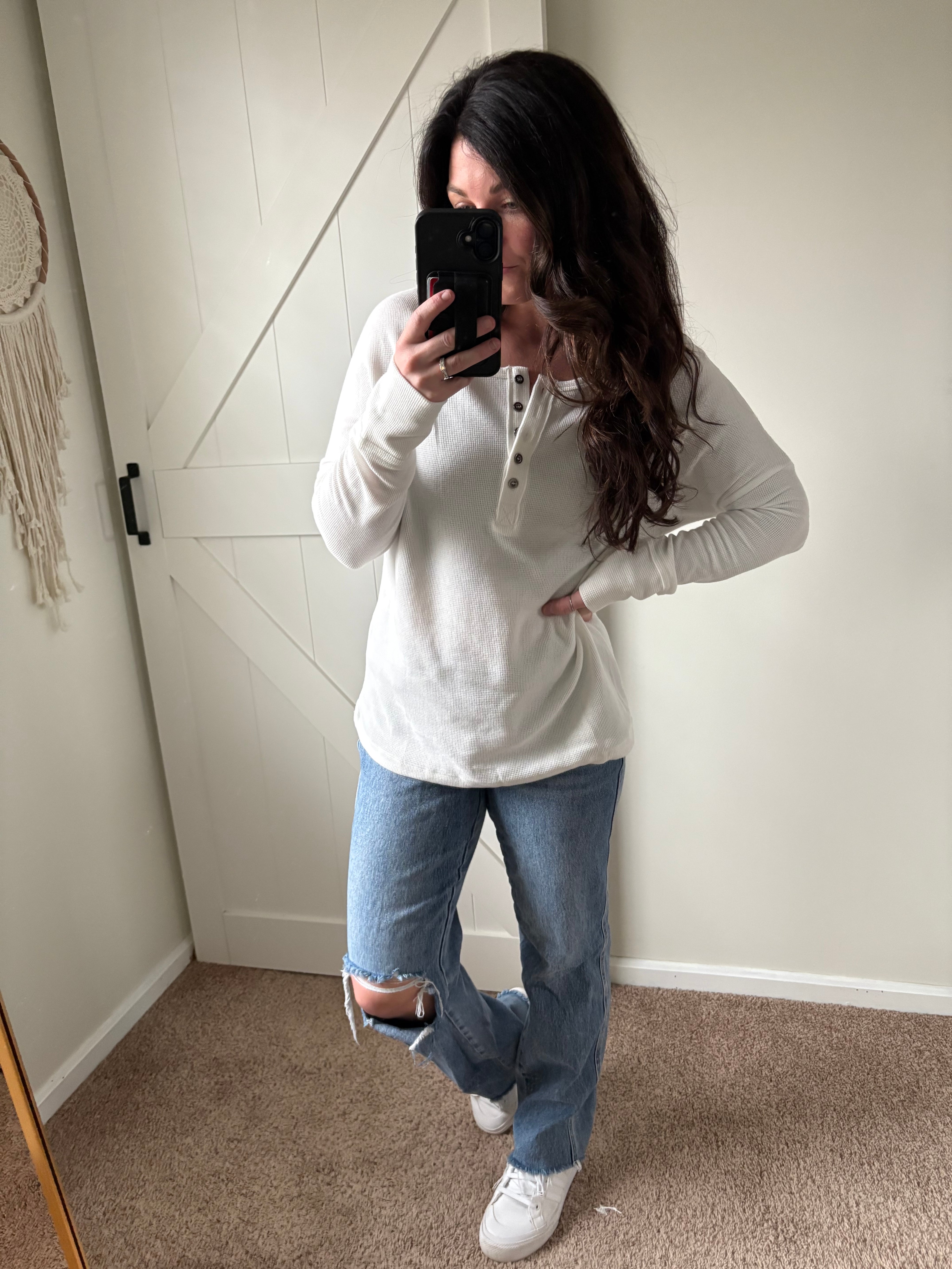 Easy Essential Henley Top PREORDER