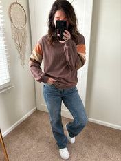 Autumn Block Vibe Pullover Preorder