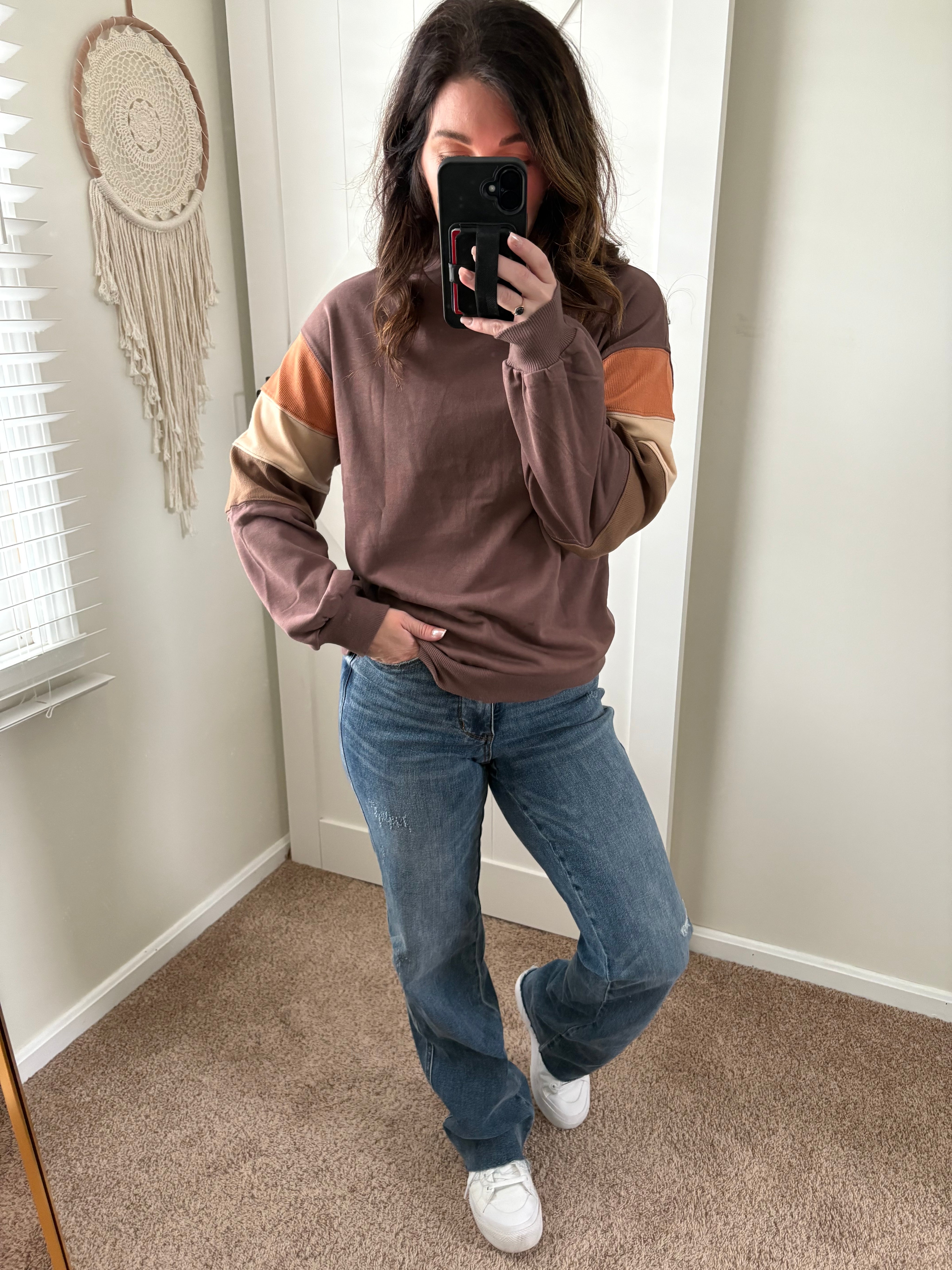 Autumn Block Vibe Pullover Preorder