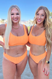 Oh So Orange Swim Top