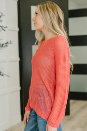 Desert Bloom Loose Knit Sweater