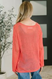 Desert Bloom Loose Knit Sweater