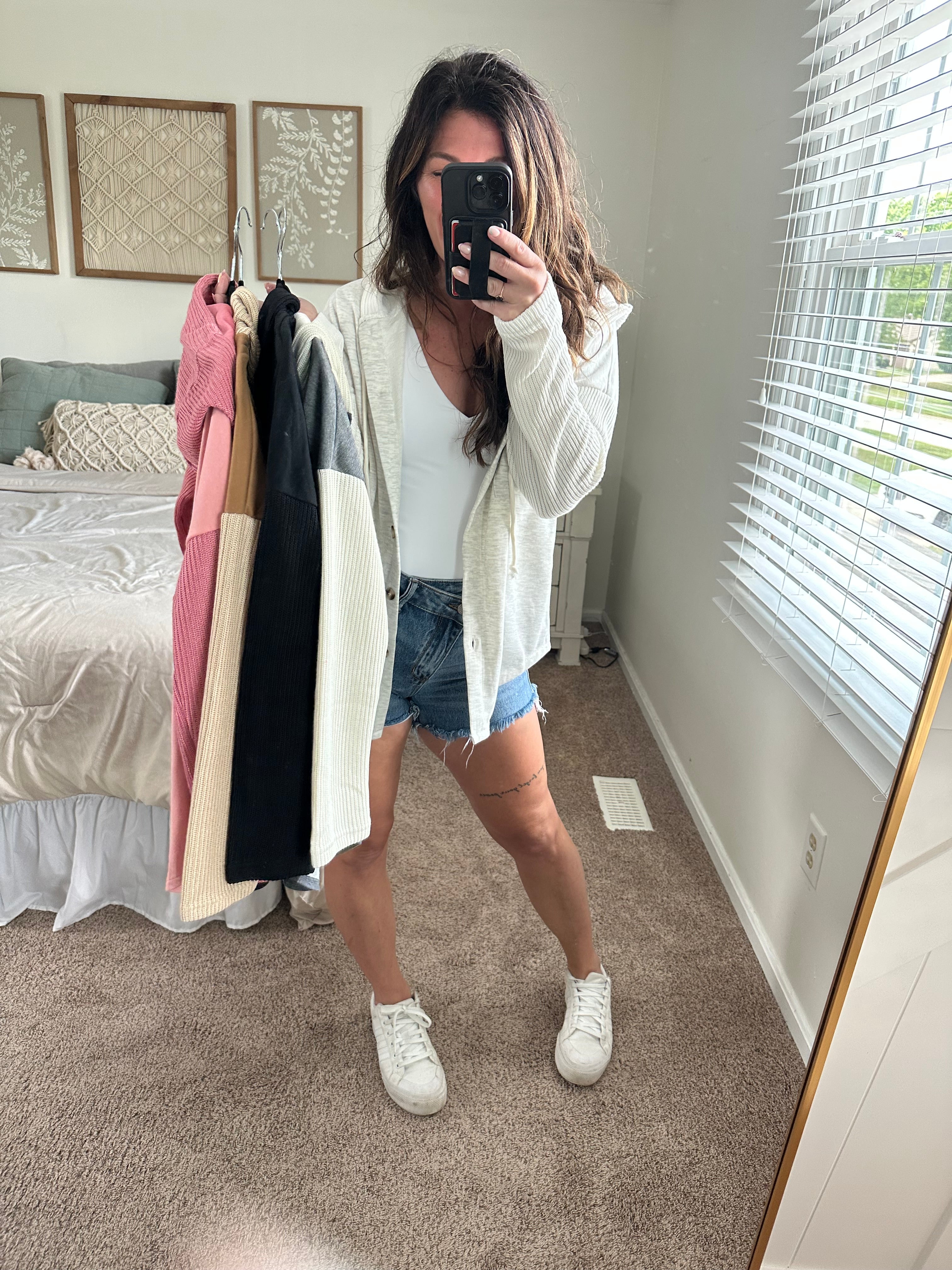 Effortless Days Hooded Cardigan - PREORDER