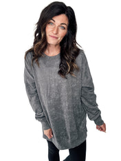 Call It Cozy Stonewashed Pullover - PREORDER