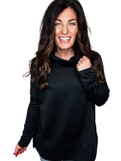 Timeless Ease Cowl Neck Top - PREORDER