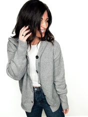 Relaxed Retreat Hooded Cardigan - PREORDER