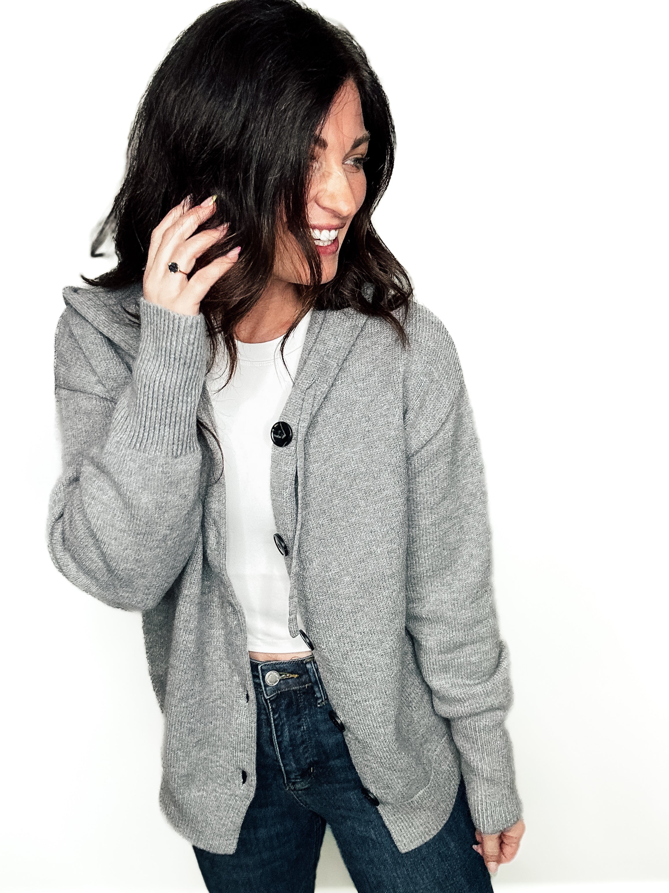 Relaxed Retreat Hooded Cardigan - PREORDER