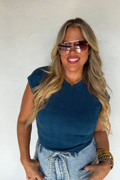 Spring Harley Cap Sleeve Basic Top PREORDER