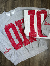 Double Sided OH-IO Long Sleeve/Crewneck
