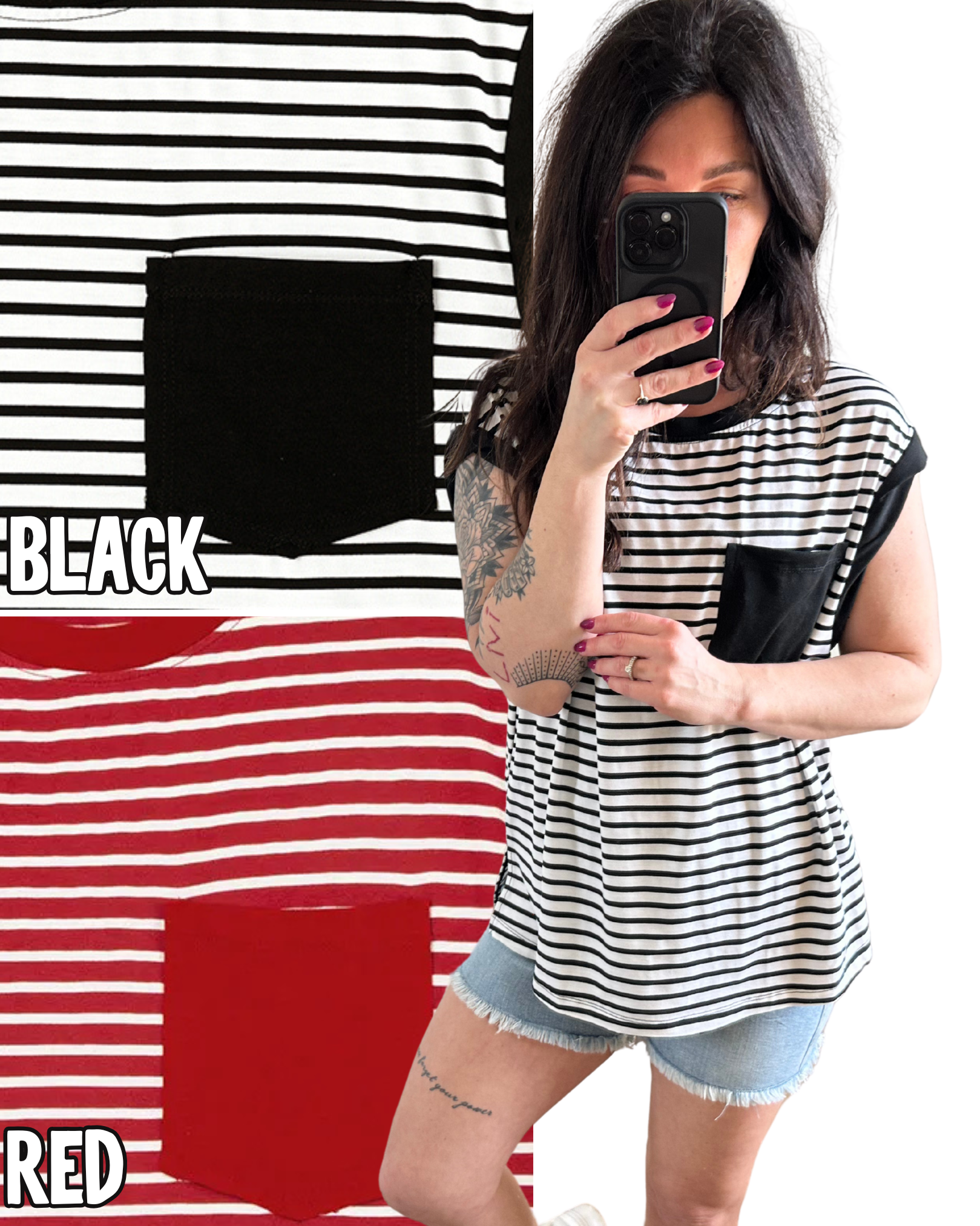 Keep It Classic Striped Tee Preorder