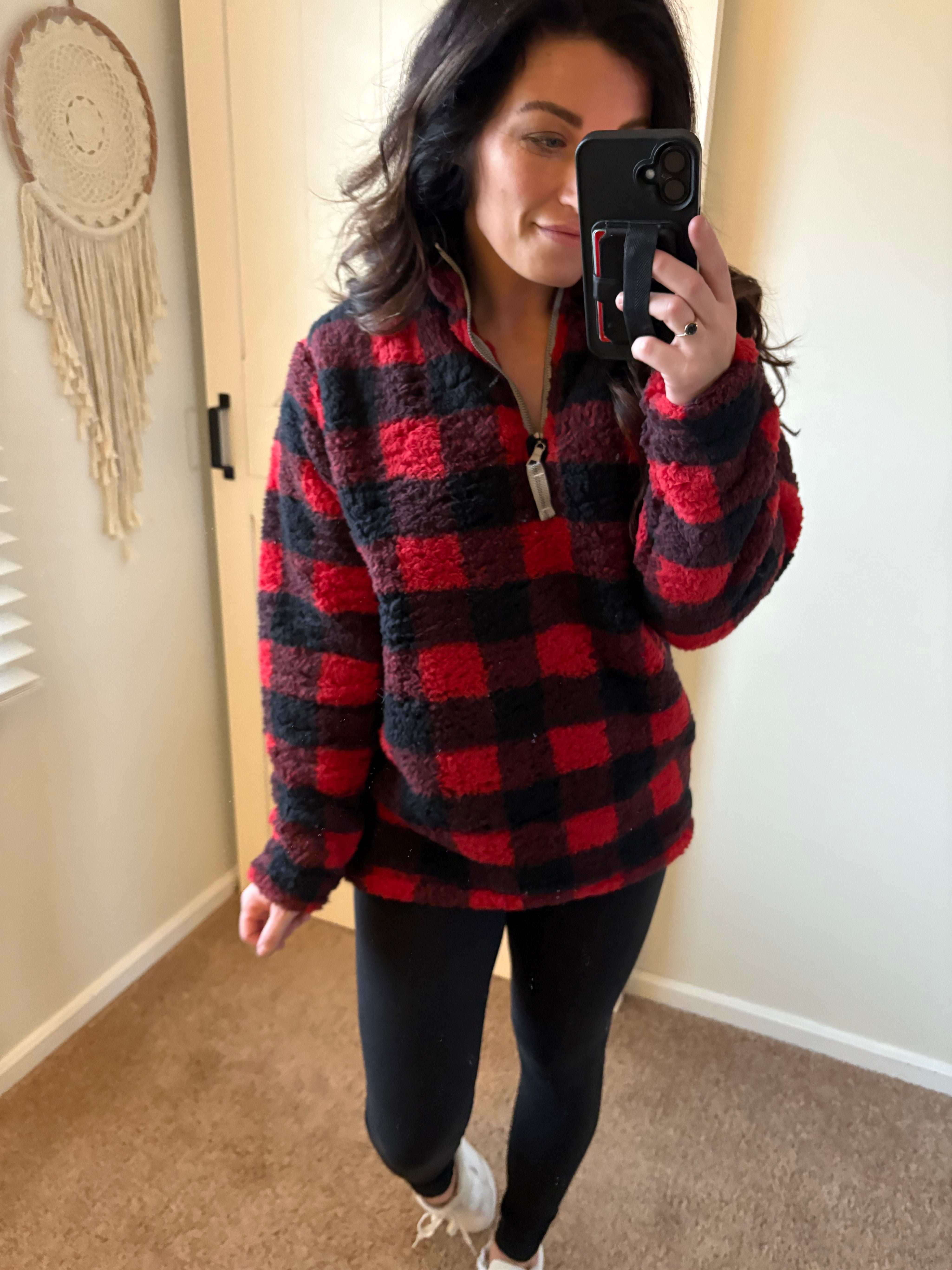 DOORBUSTER : Sherpa Quarter Zip Pullover