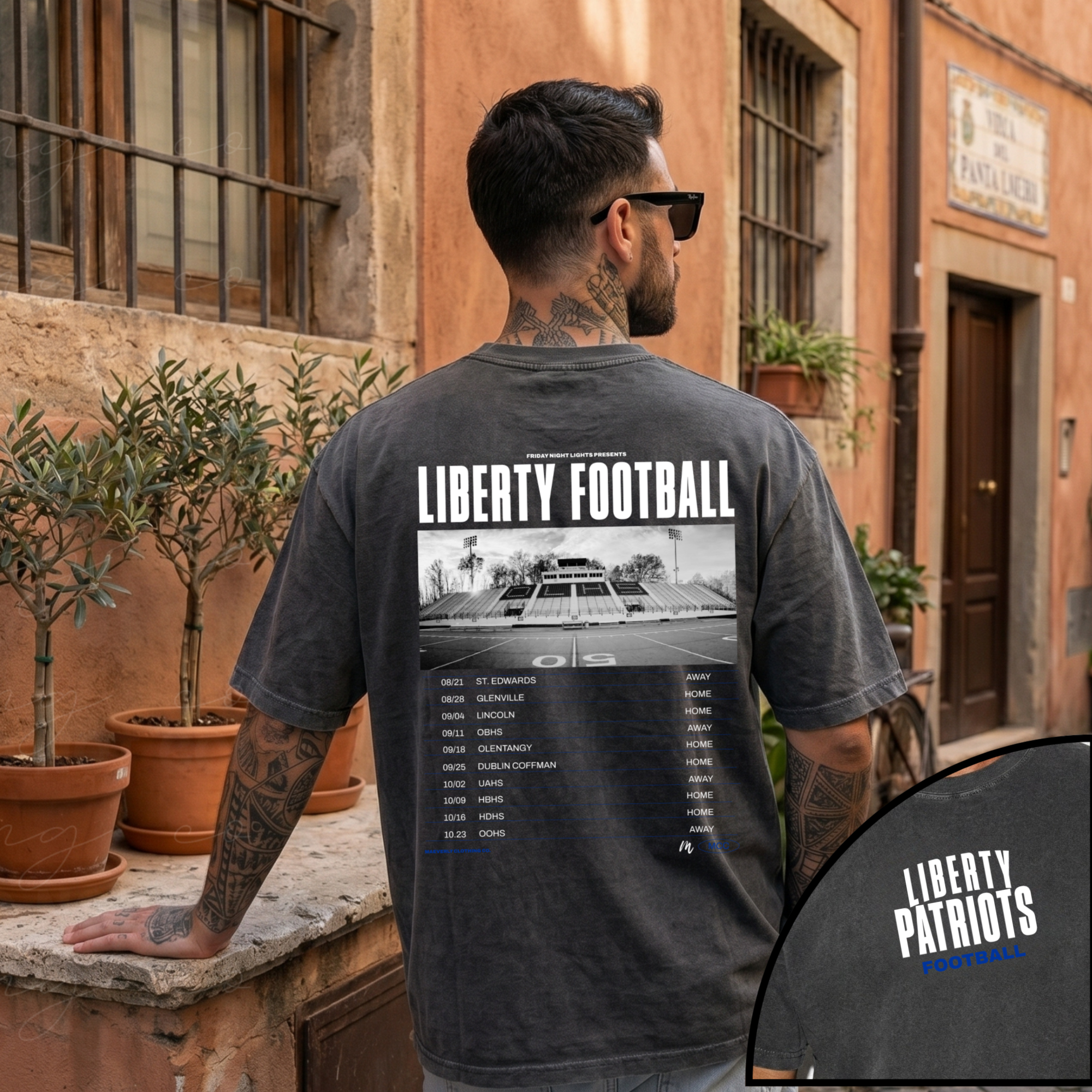 Stadium Series | Olentangy Liberty Football Graphic