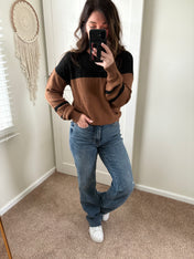 Bold Stride Colorblock Sweater PREORDER