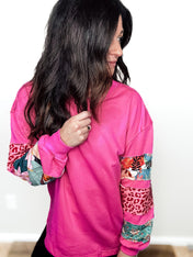 Bright & Bold Patchwork Pullover - PREORDER