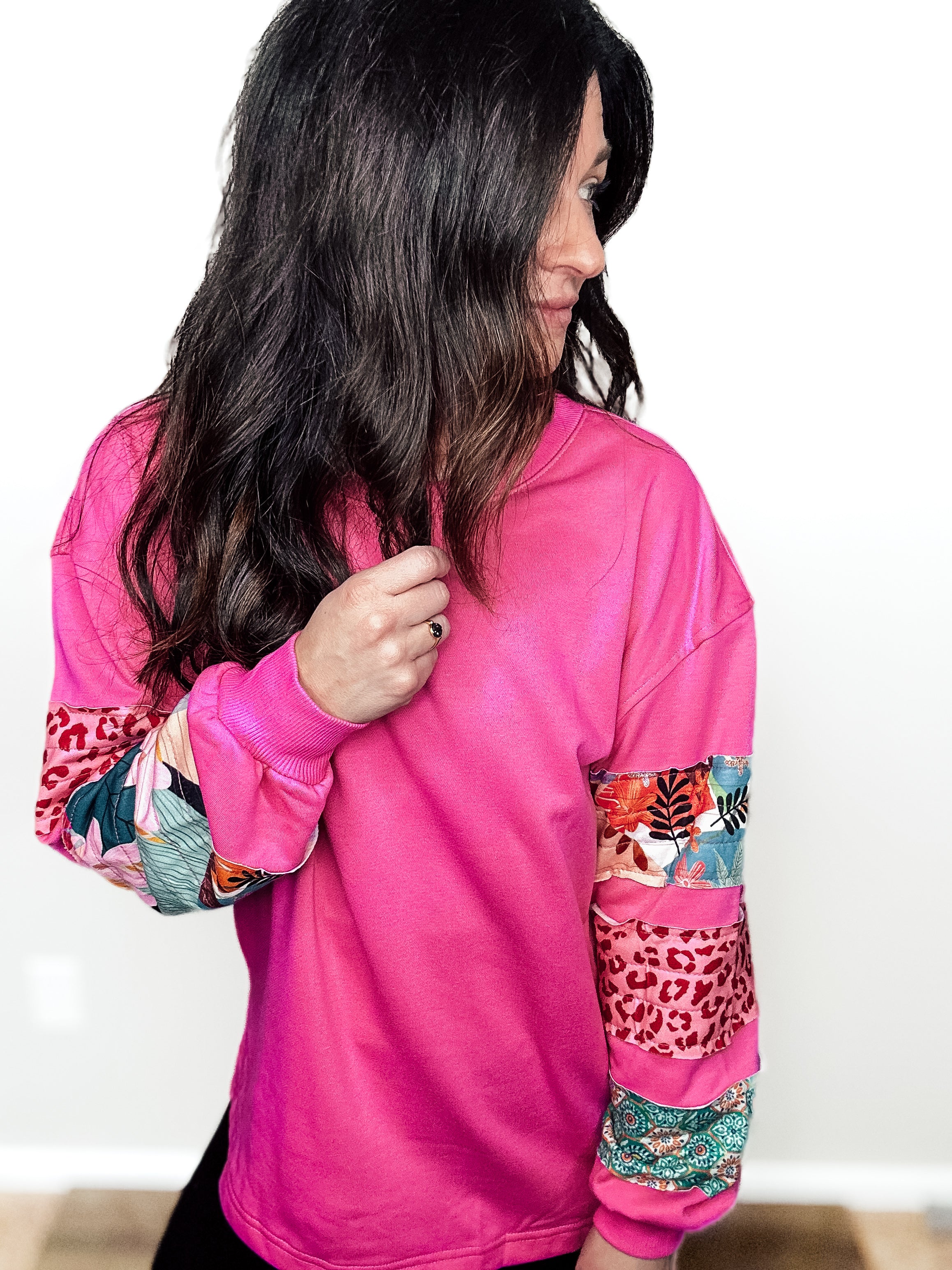 Bright & Bold Patchwork Pullover - PREORDER