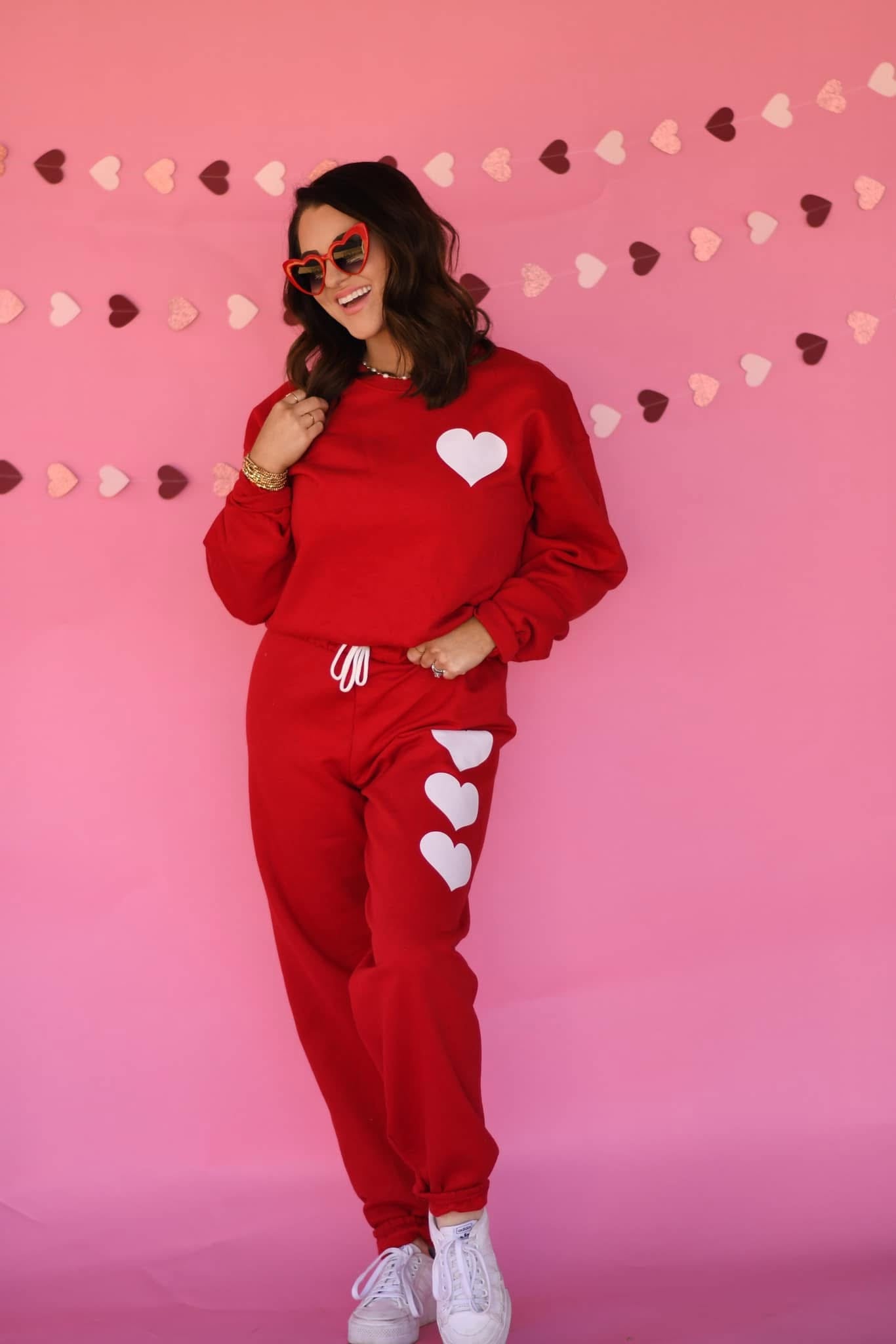 Love Day Heart Sweatshirt/Joggers [can purchase separately]