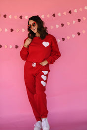 Love Day Heart Sweatshirt/Joggers [can purchase separately]