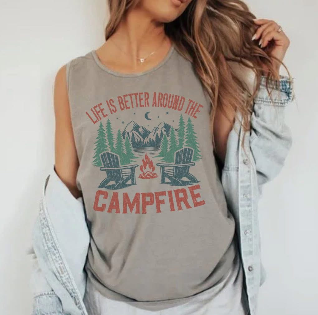 Life is Better Around the Campfire Graphic