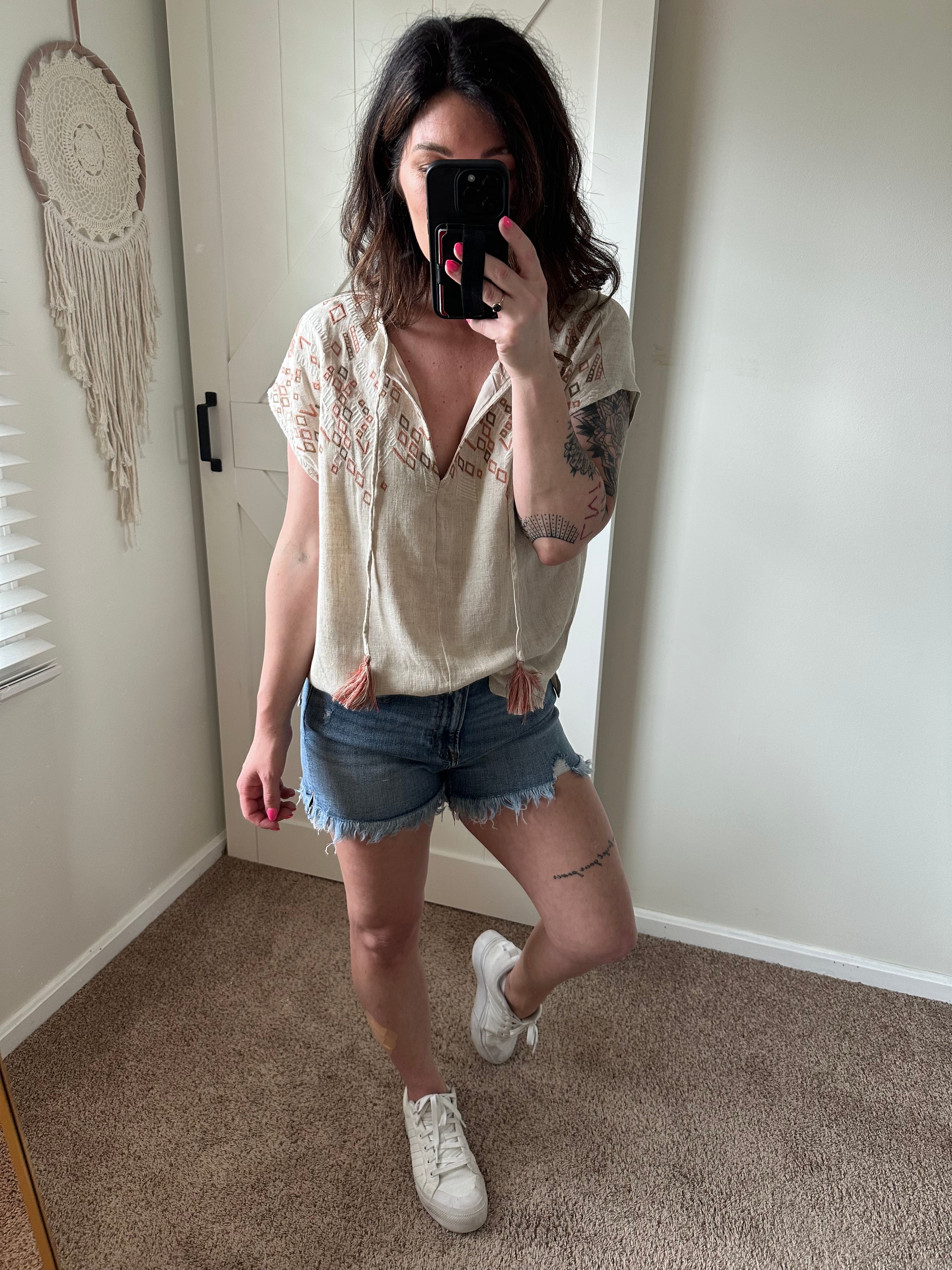 Desert Dusk Embroidered Top Preorder