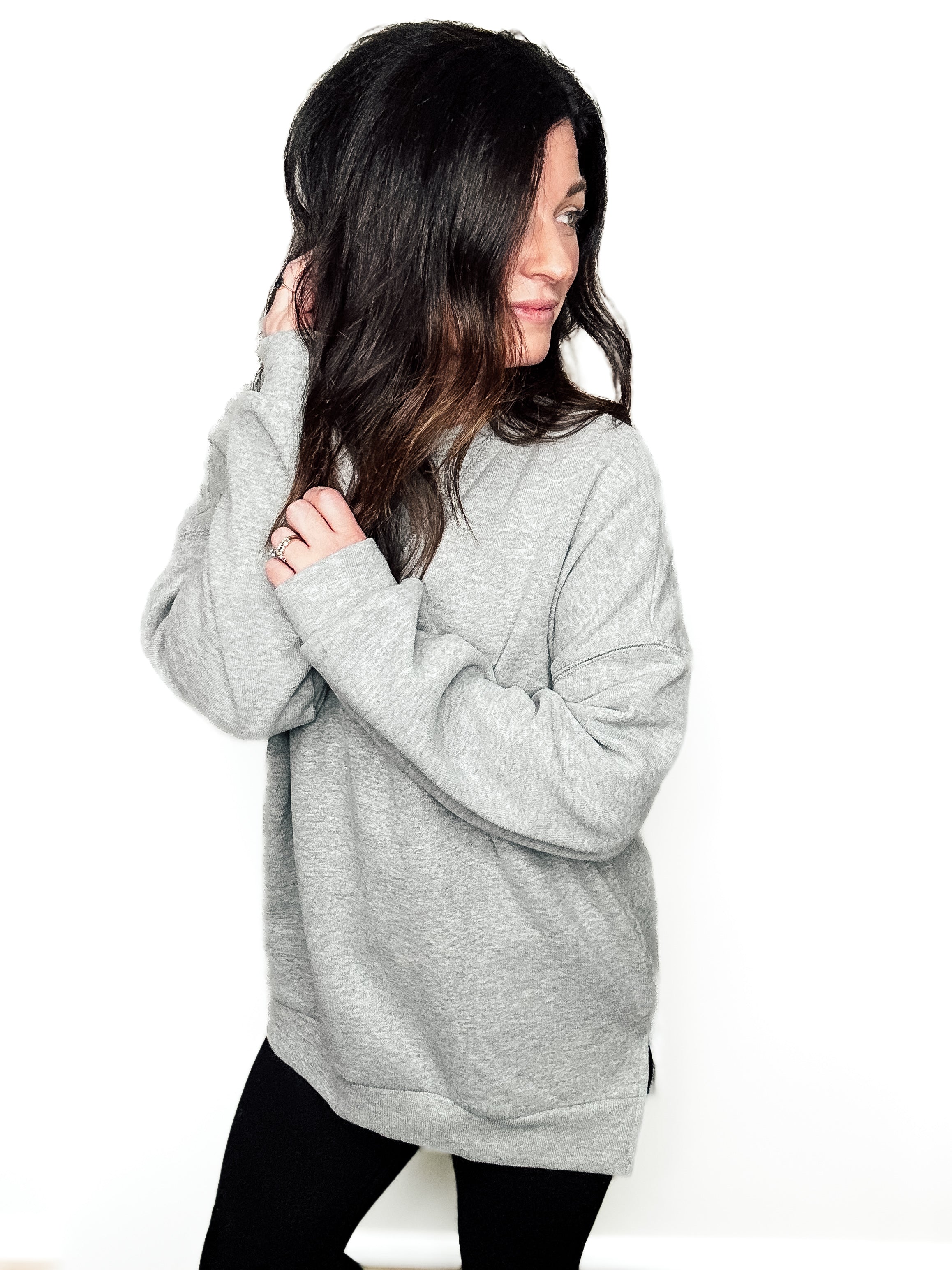 Adjust Your Expectations Oversized Pullover - PREORDER