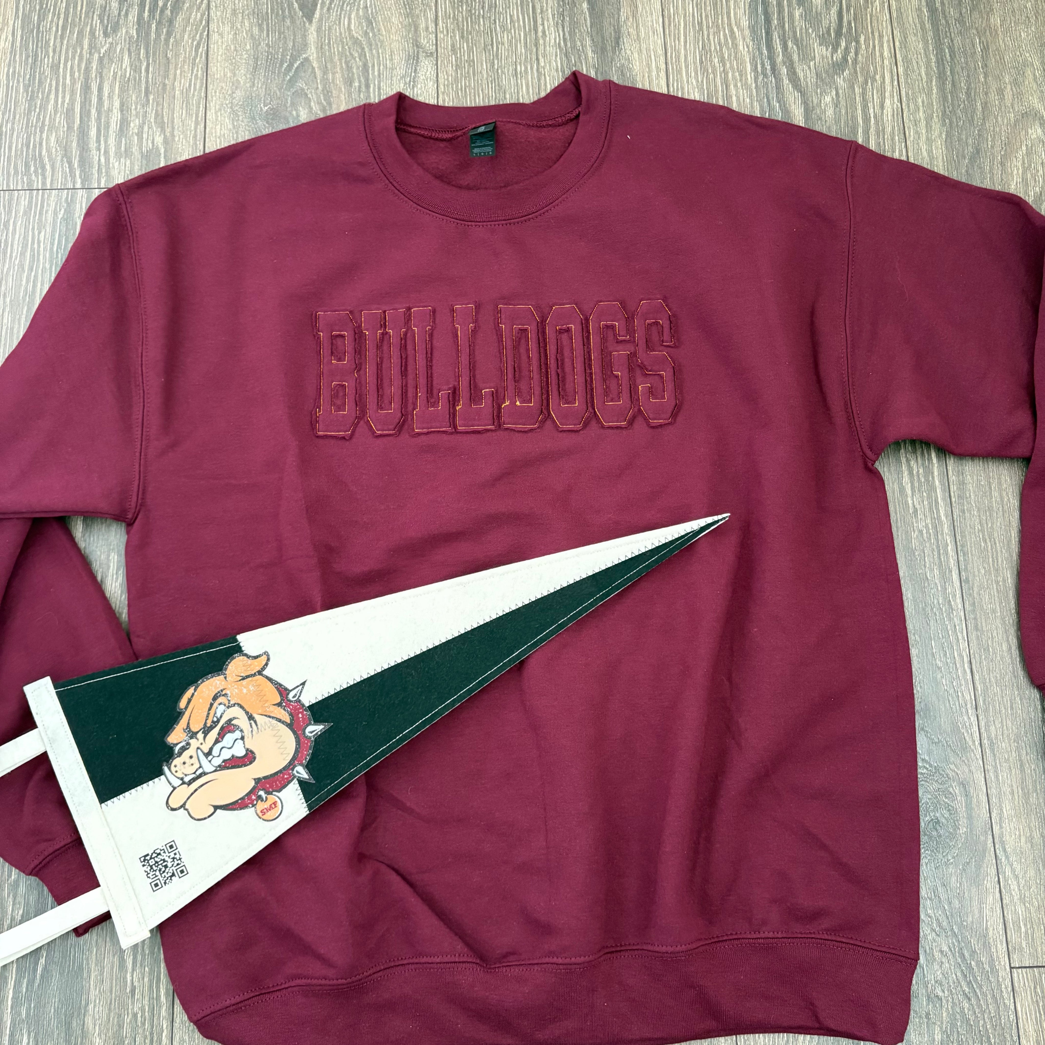 Embroidered Applique Crewneck
