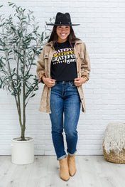 Grateful Heart Graphic T-Shirt In Black