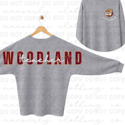 Woodland Custom Back Crewneck/Spirit Jersey Preorder
