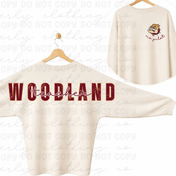 Woodland Custom Back Crewneck/Spirit Jersey Preorder