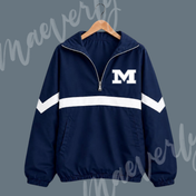 The Varsity Club Quarter Zip - McDonald Blue Devils Option 1 [ETA 5-6.5 weeks]