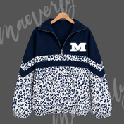 The Varsity Club Quarter Zip - McDonald Blue Devils Option 7 [ETA 5-6.5 weeks]