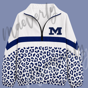 The Varsity Club Quarter Zip - McDonald Blue Devils Option 4 [ETA 5-6.5 weeks]