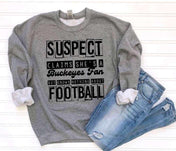 Buckeyes Fan Suspect Tee/Crewneck Sweatshirt