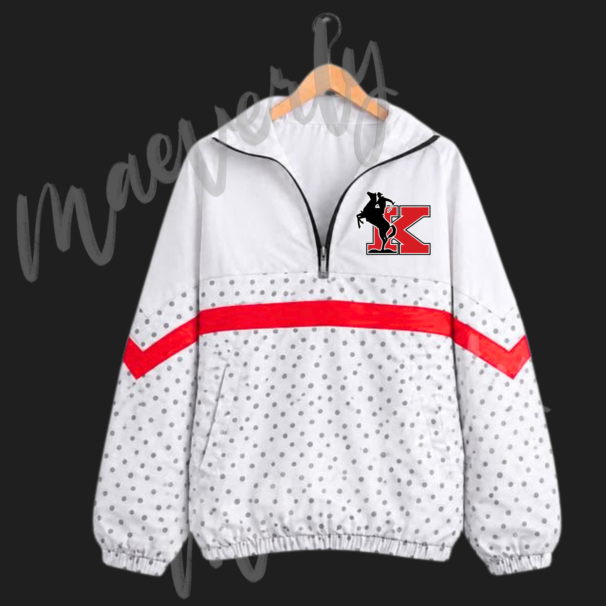 The Varsity Club Quarter Zip - Kent Rough Riders Option 9 [ETA 5-6.5 weeks]