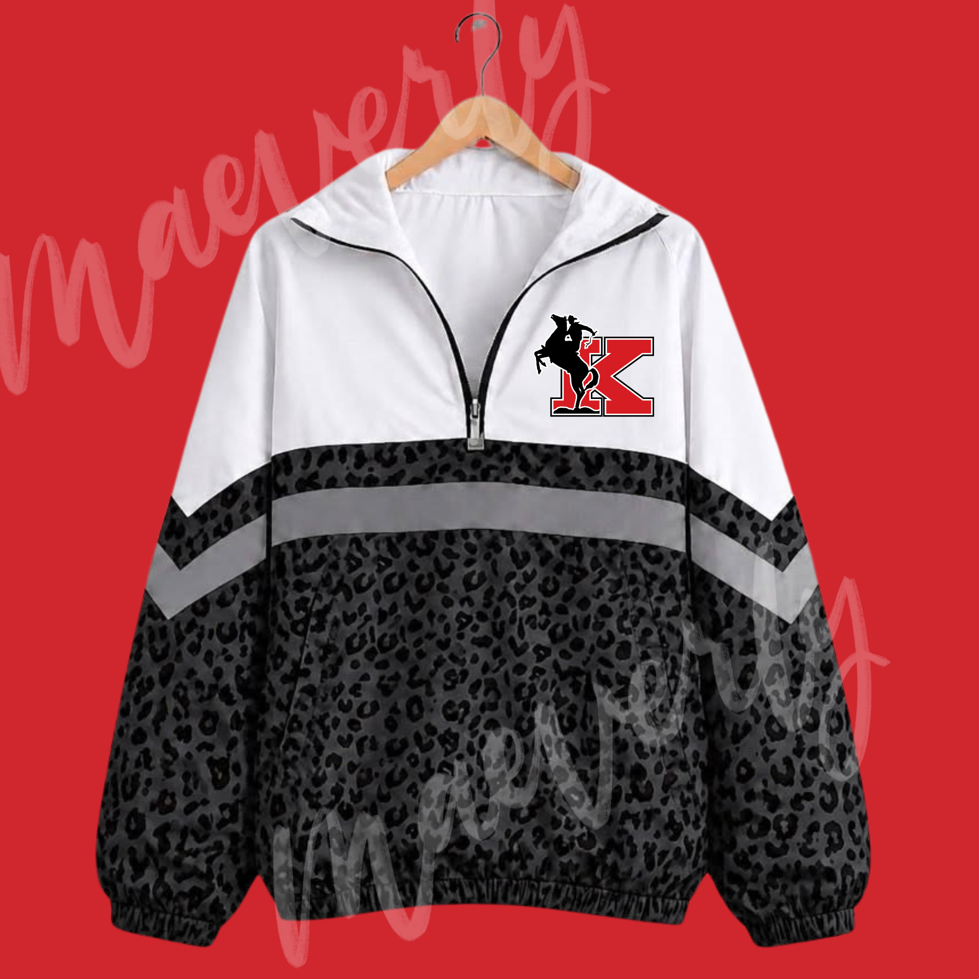 The Varsity Club Quarter Zip - Kent Rough Riders Option 8 [ETA 5-6.5 weeks]