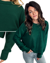 Evergreen Glow Sweater