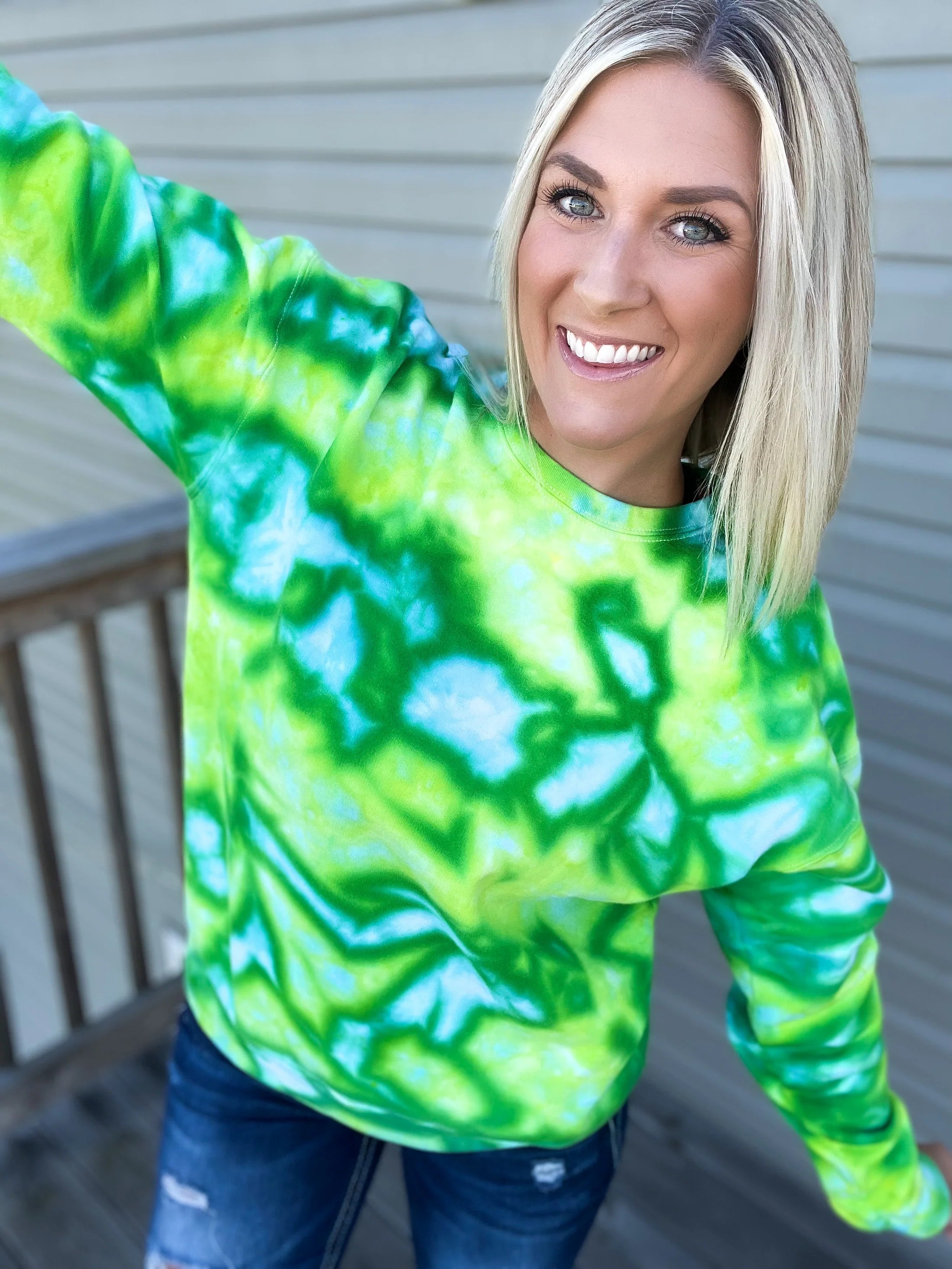 Grinchy Green Ice Dye PREORDER