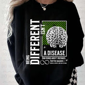 Being Different Isn't a Disease Graphic