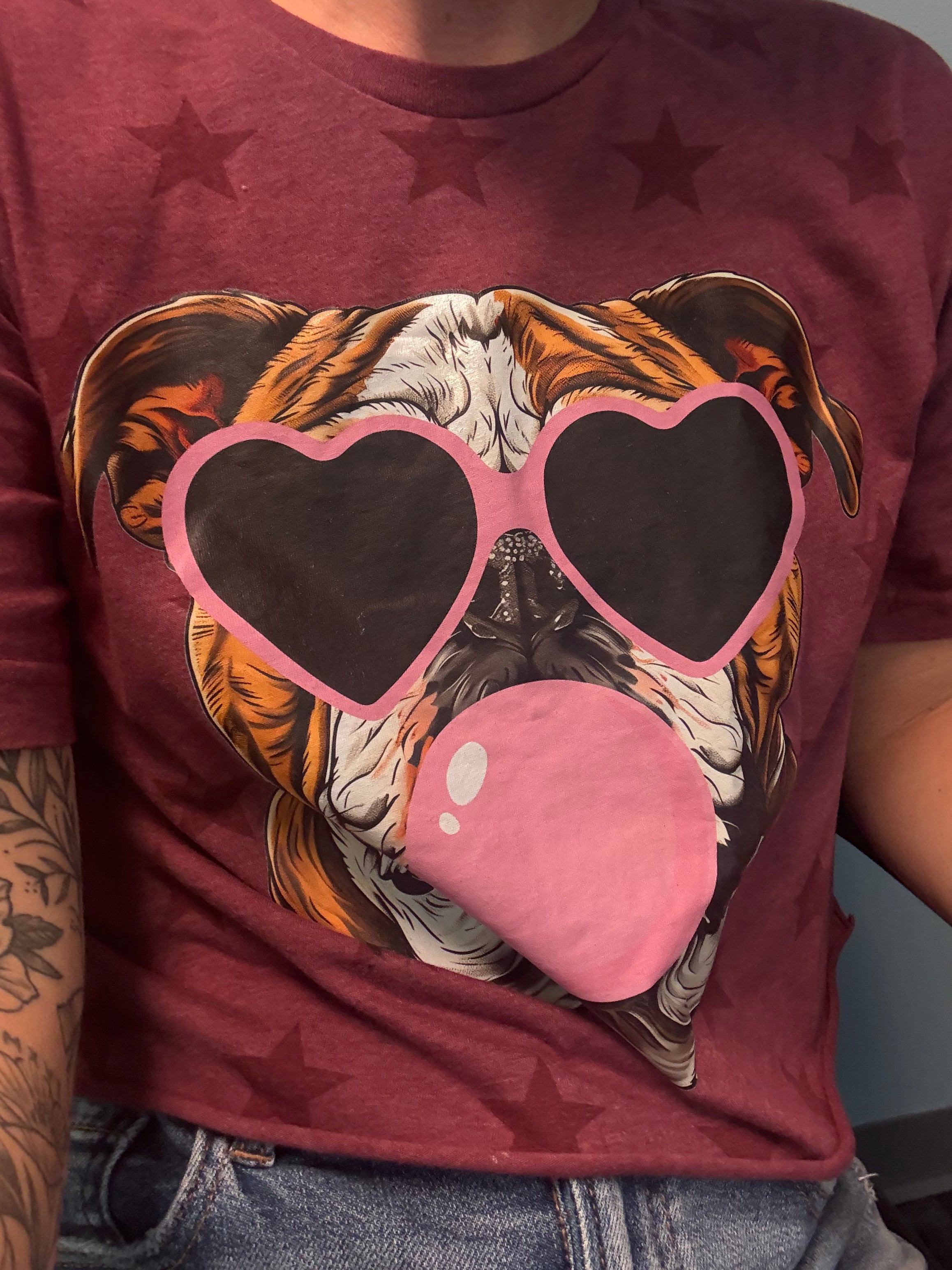 Bulldog Bubblegum Graphic