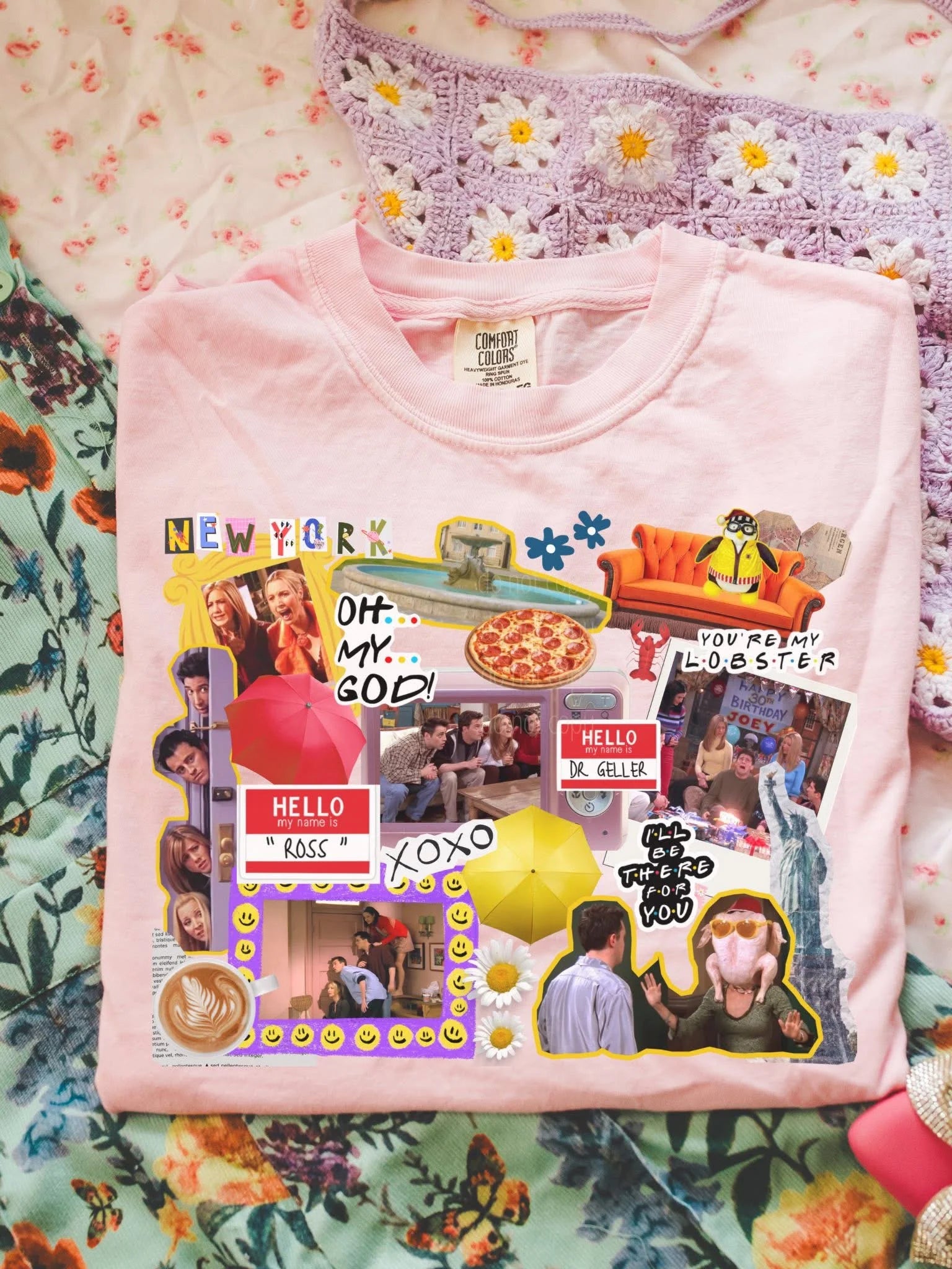 Friends Collage Graphic