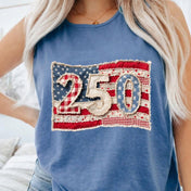 250 Patchwork Flag Graphic