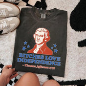 Bitches Love Independence Graphic